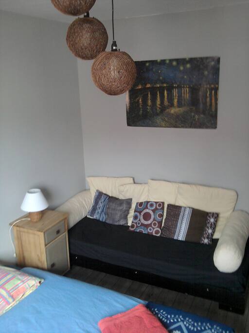 Banquette ou lit pour une 3ème personne