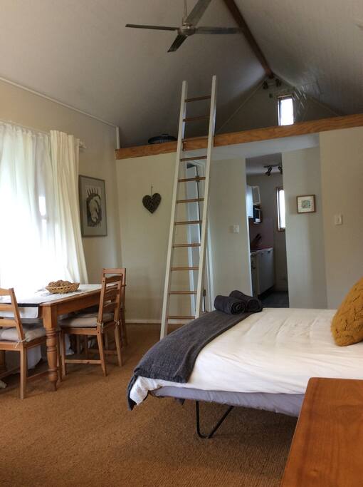 ladder to storage loft