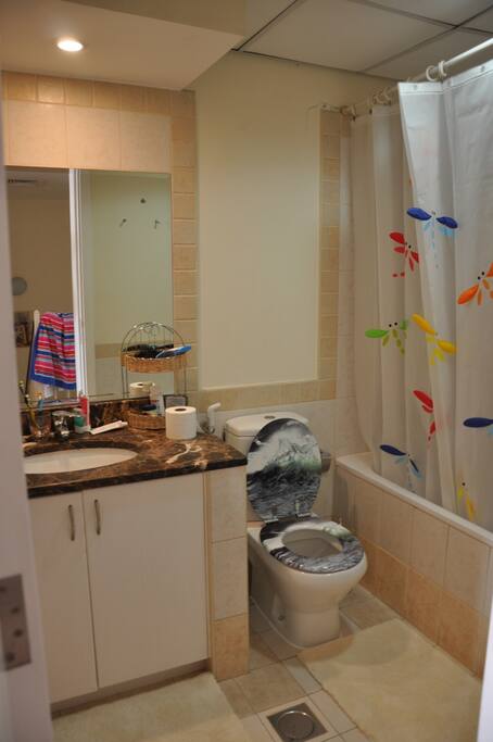 Shared bathroom