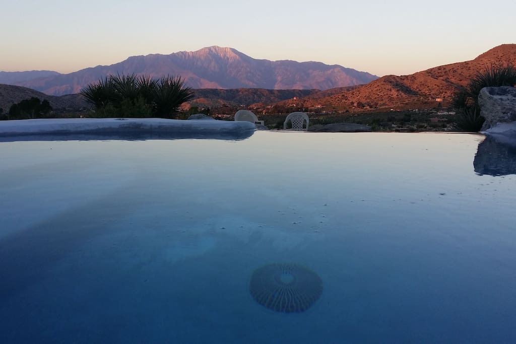 Enjoy a soak in our brand new jacuzzi, pool & waterfall. It is filled with some of the finest fresh Mineral Spring Water in the World