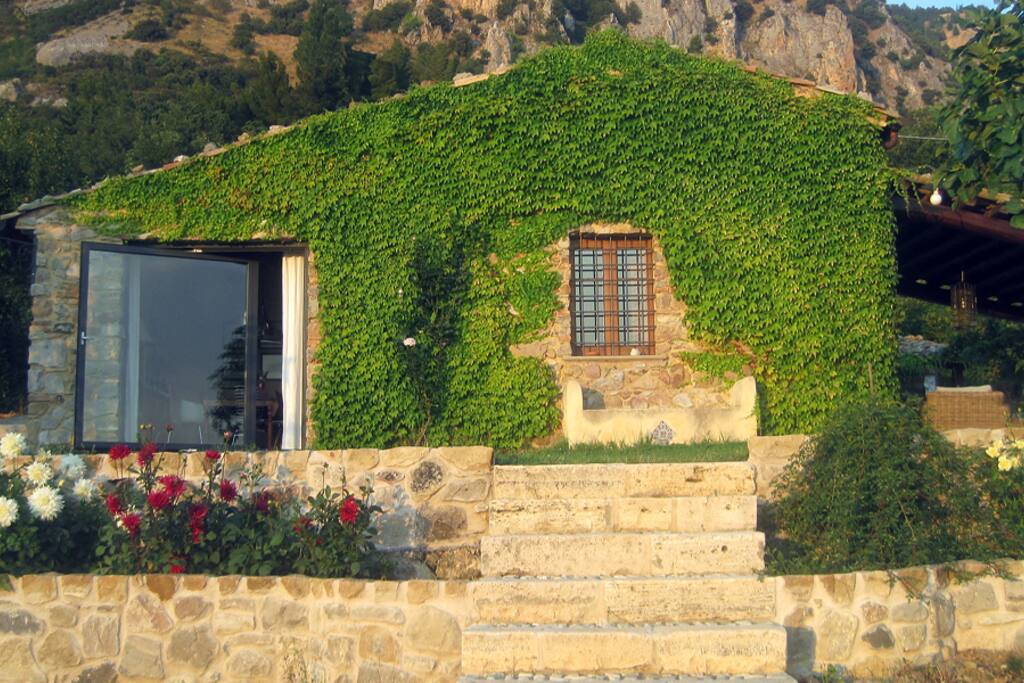 Una vista della casa