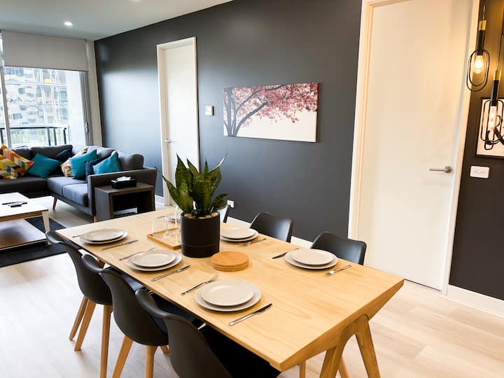 Luxury 2 Bedroom + Study, Cbd Living - 멜버른