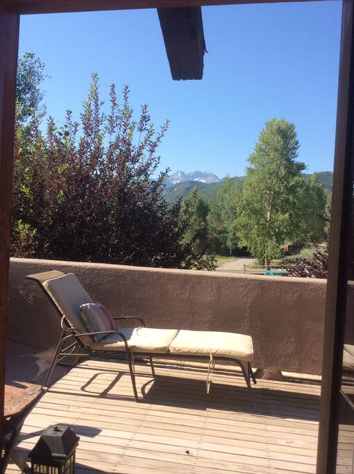 Upstairs Balcony