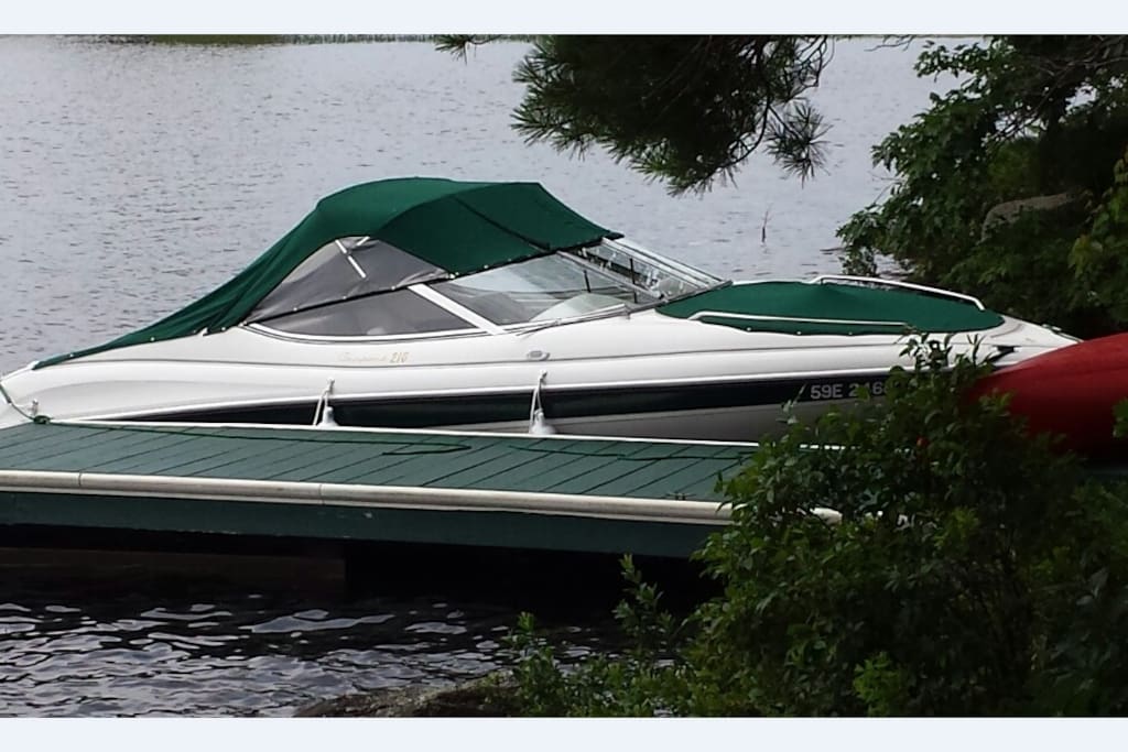 Boat that is Included With Cottage Rental