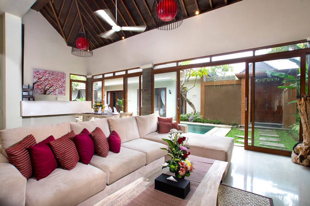 Indoor aircon living area