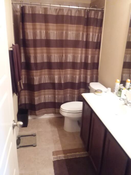 Clean bathroom