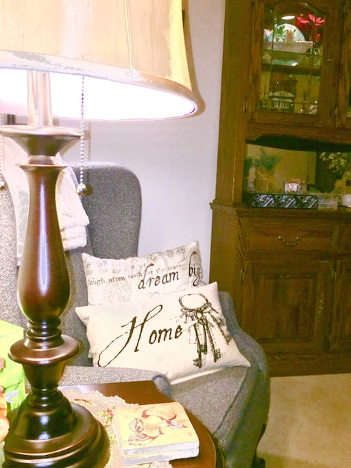Make yourself at home, sit back, relax, sip that coffee, wine or tea. Check the fridge; your host usually provides a surprise or fills your request! Hope your travels here went well!