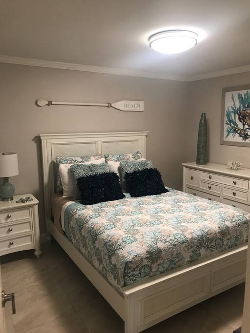 Newly renovated guest room