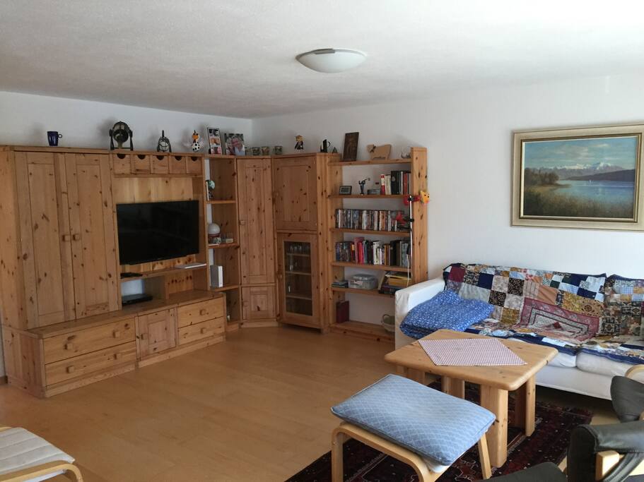 The lounge area in the living room