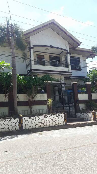 facade of the house