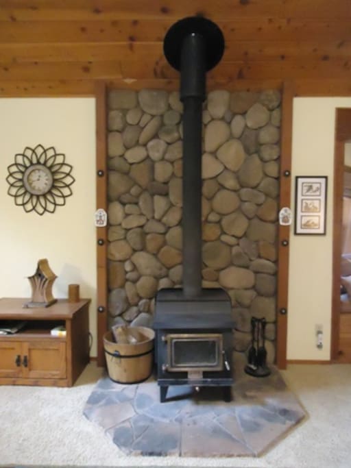 Bluebird House-Wood Stove