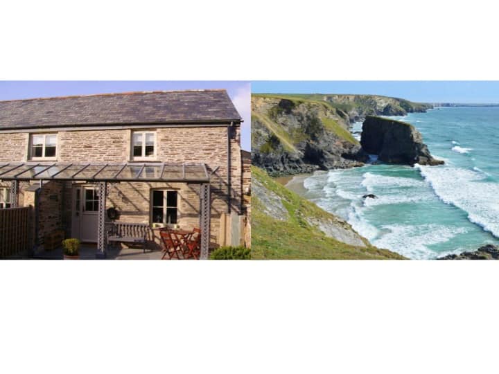 Charming Cornish barn near Padstow Cottages for Rent in Saint Merryn