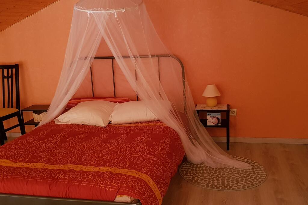 Chambre en mezzanine