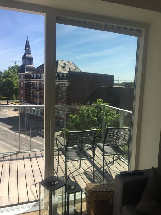 View from the balcony