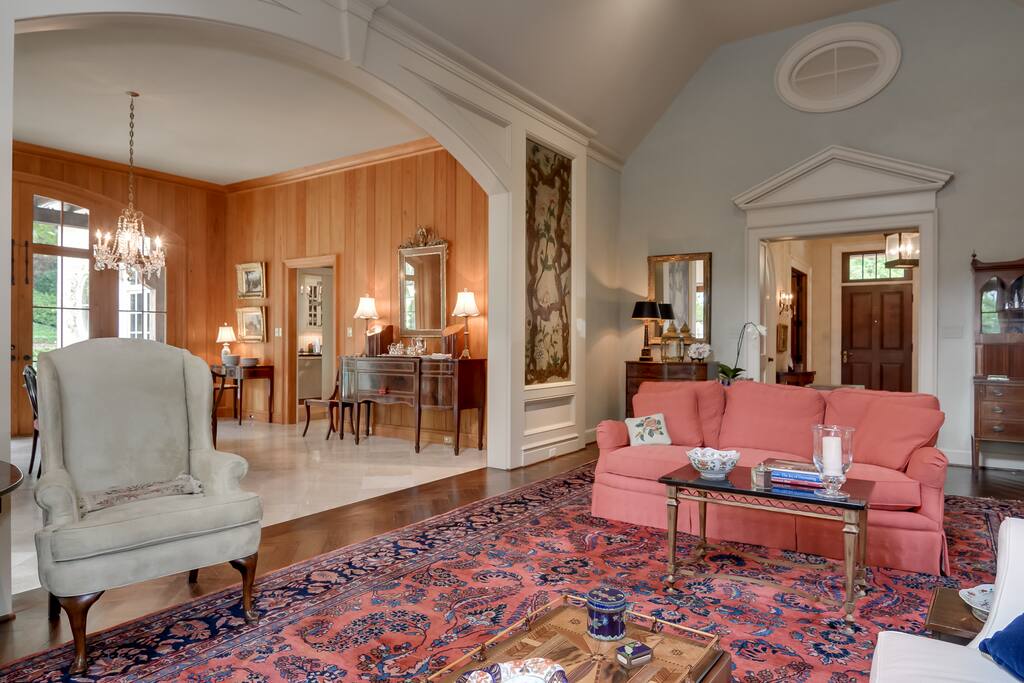 Living room into Dining room