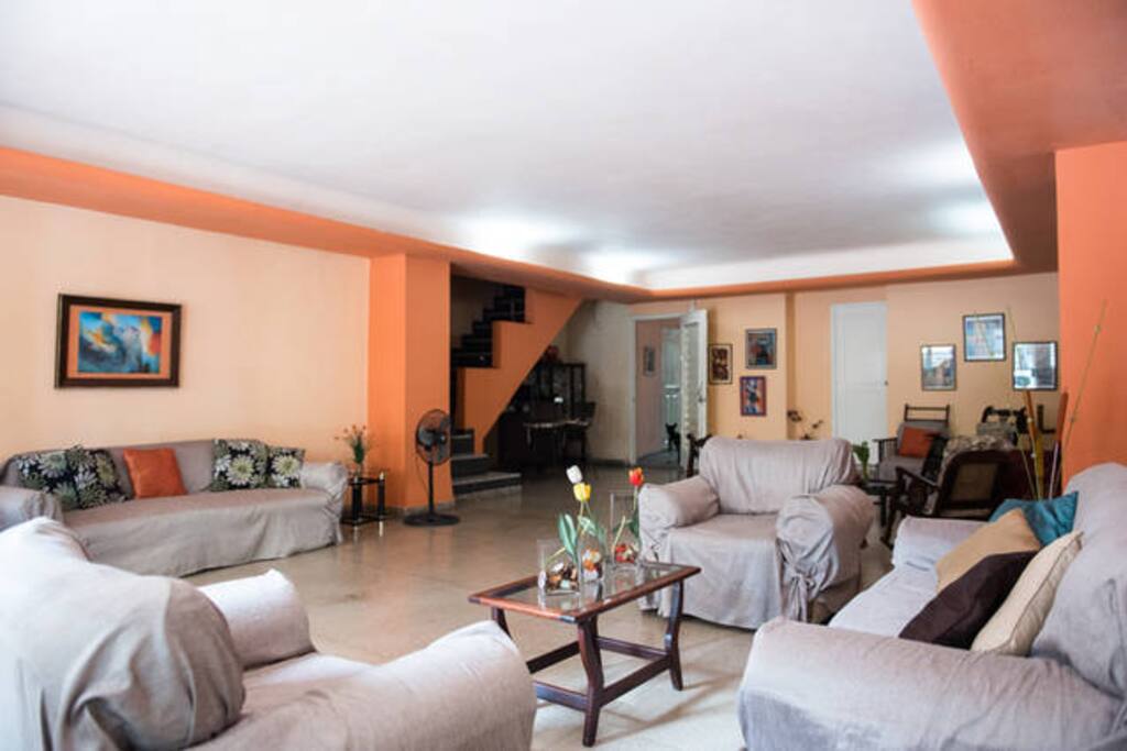 Sala de entrada
Sala de estar