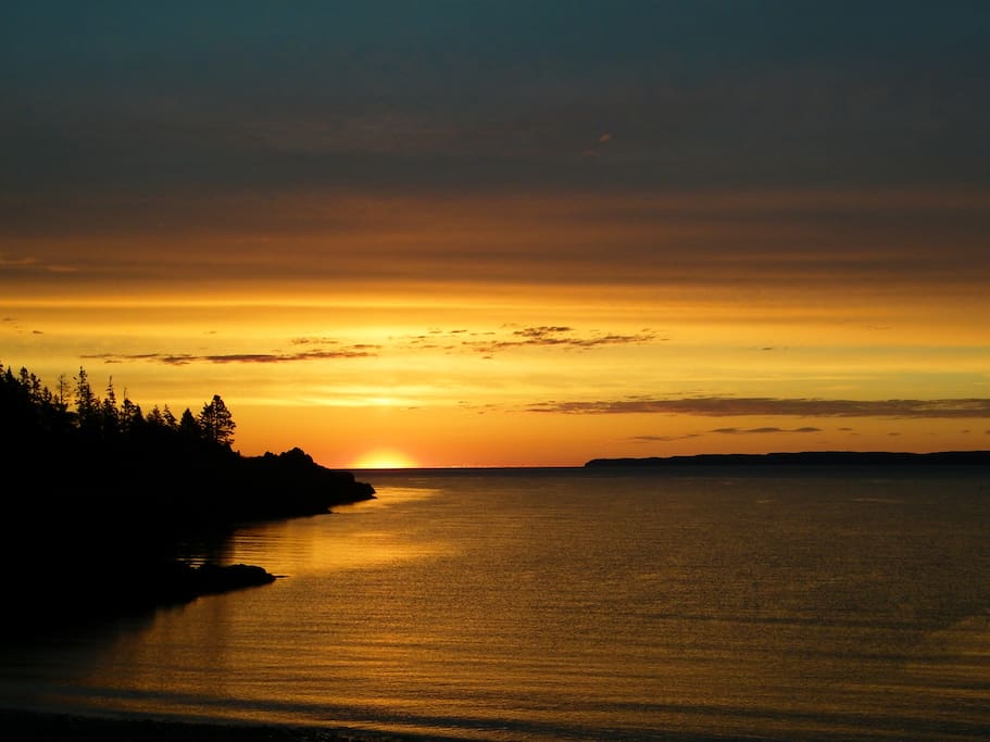 Sunrise at the cove