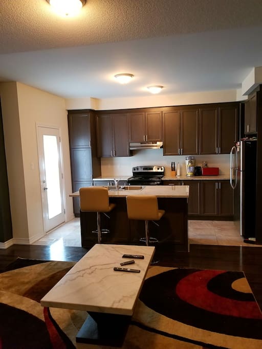 open concept kitchen