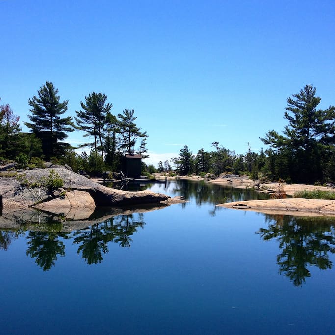 The Archipelago of Georgian Bay - 30,000 islands of wilderness on the Canadian Shield.