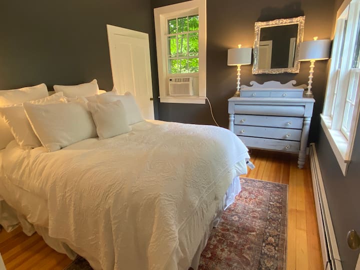 Bedroom With High Ceilings