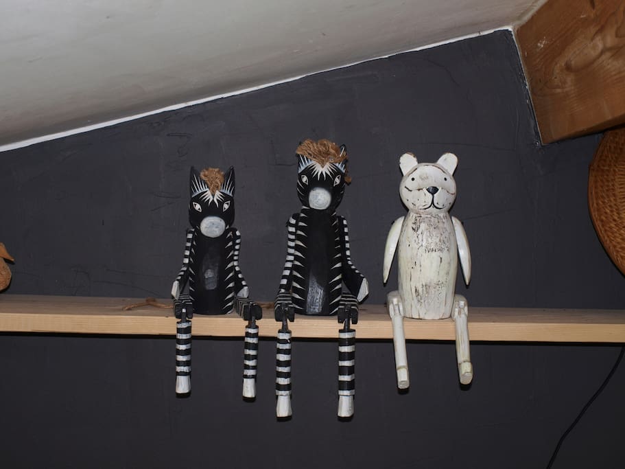 Détail de décoration de la chambre