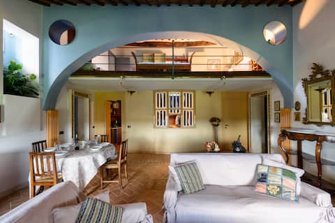 Penthouse in Siena near Piazza del Campo and Palio