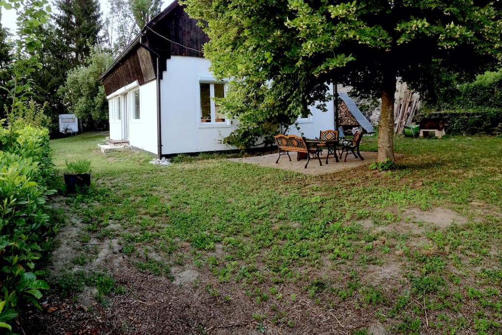 La maison avec le coin terrasse