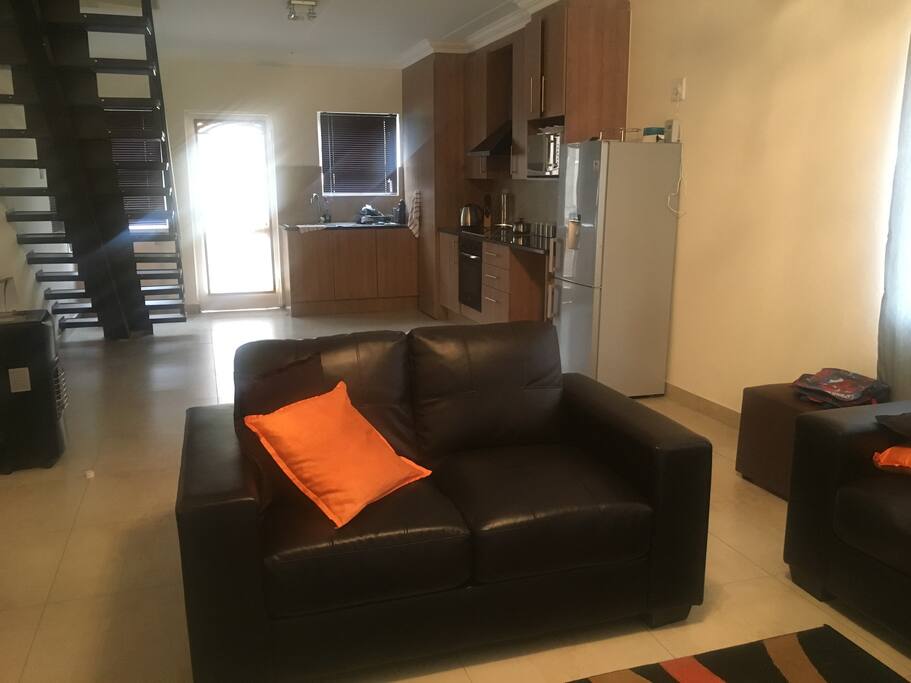 Open plan living are and kitchen