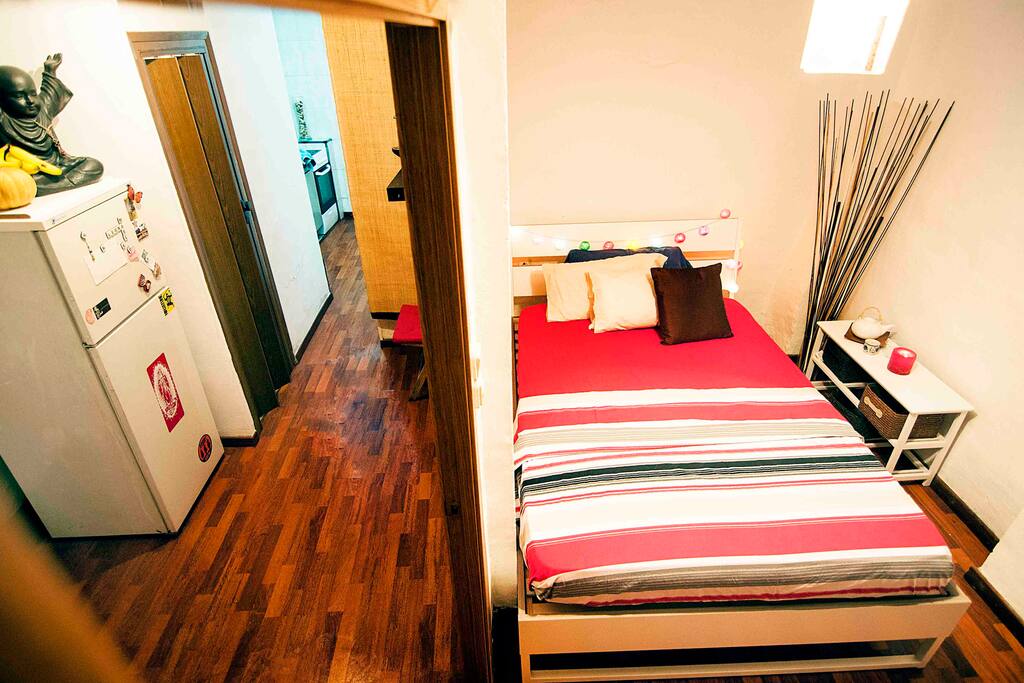 Bedroom, placed in back, very quiet!