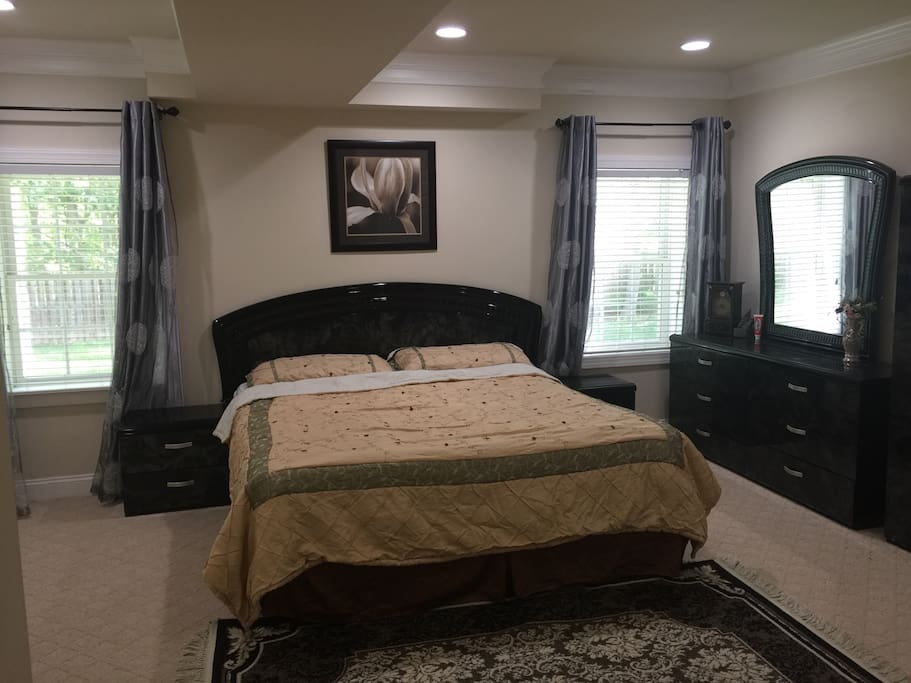 Large Bedroom with King size bed