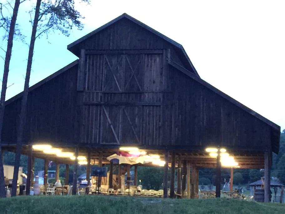 Our event barn available for your event.