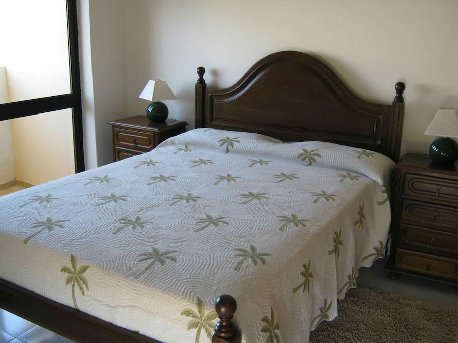 Bedroom 1 with balcony