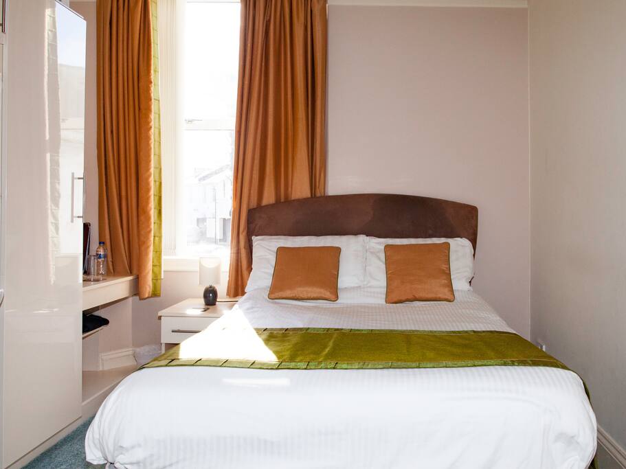 Bedroom 7 is on the first floor to the rear of the building and is a snug room