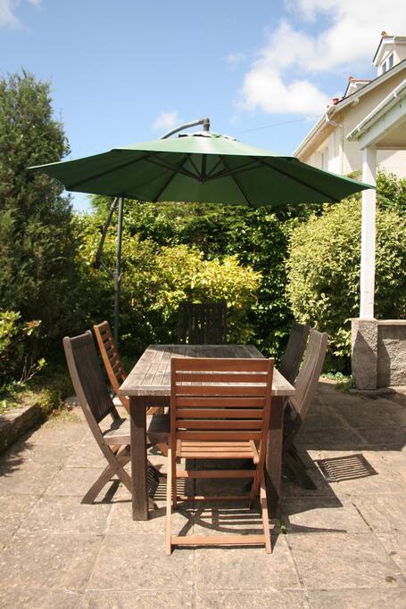 South facing Patio
