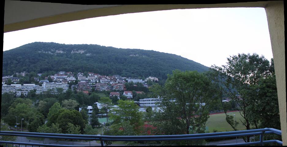 Rooms in the building by the thermal baths