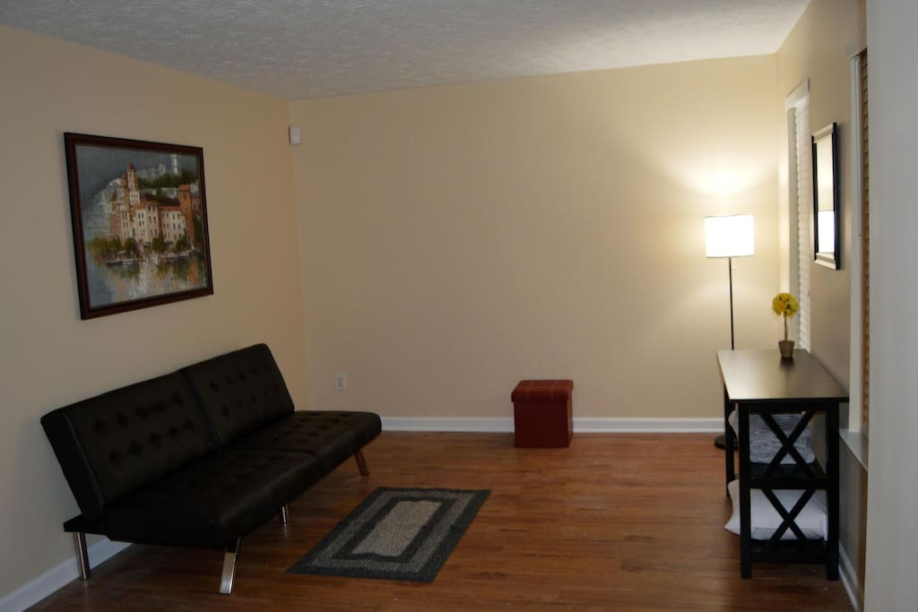 Quiet corner in the family room.