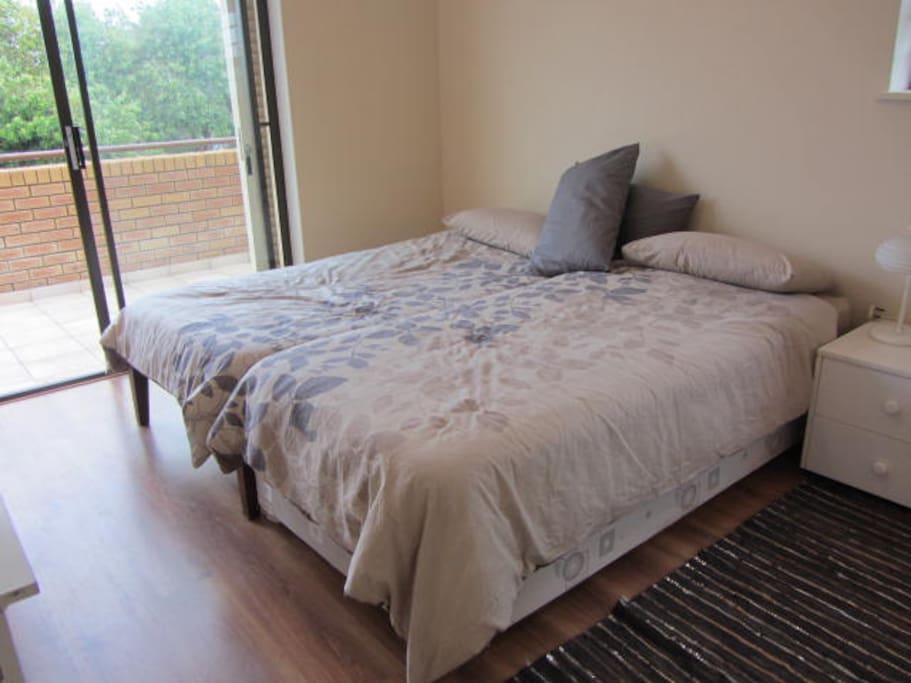 Bedroom with double bed