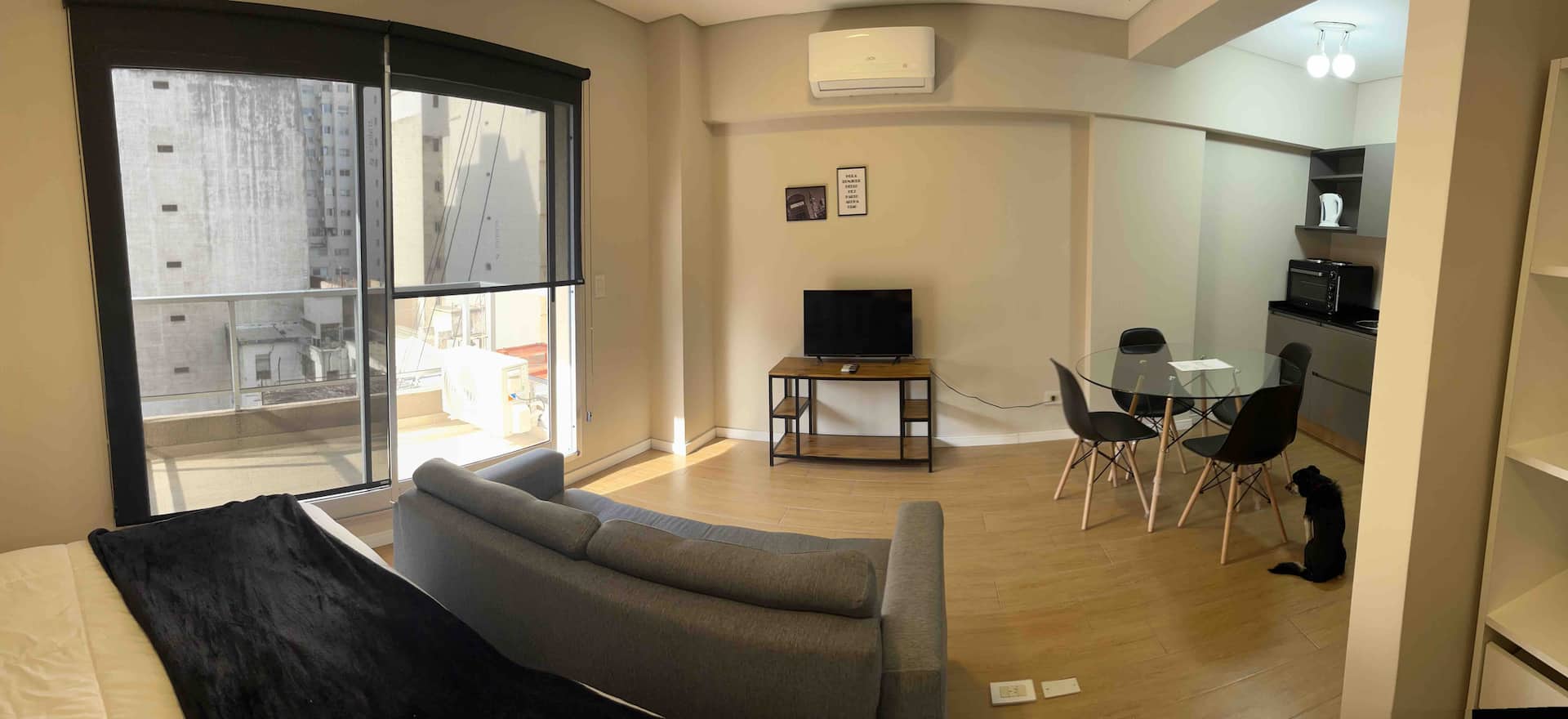 Loft-квартира с 1 спальней в Balvanera