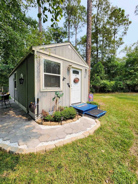 Goat House at Cypress Oaks Farm