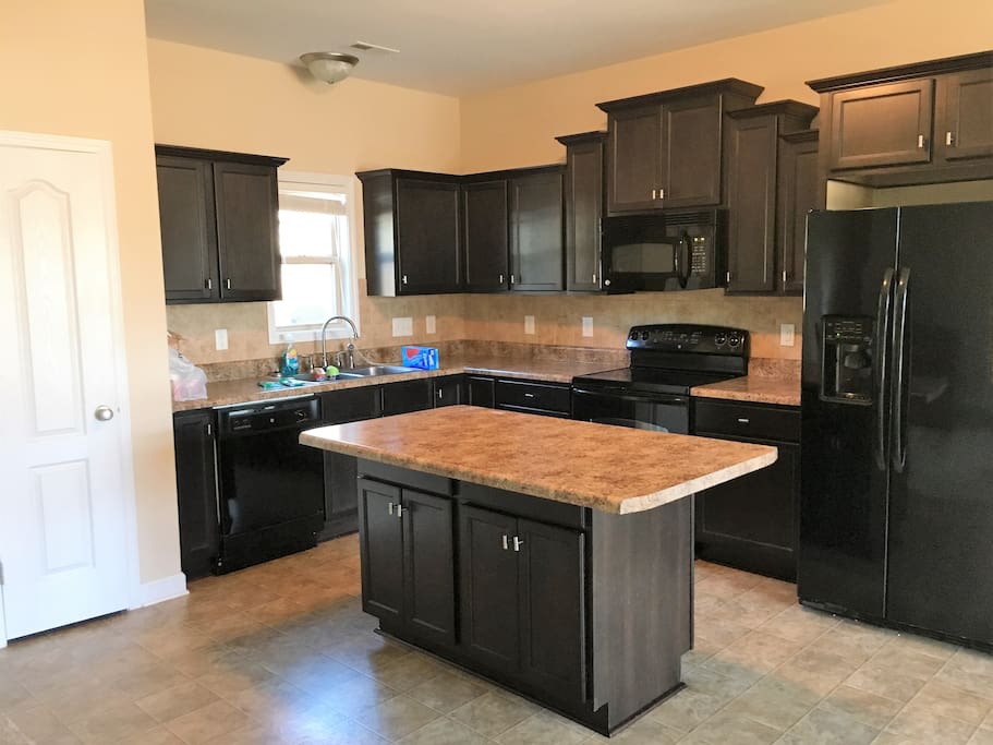 Large Kitchen with Island