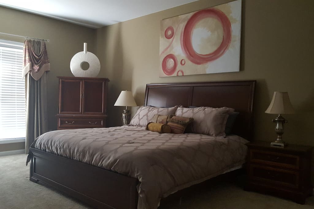 Master suite on main