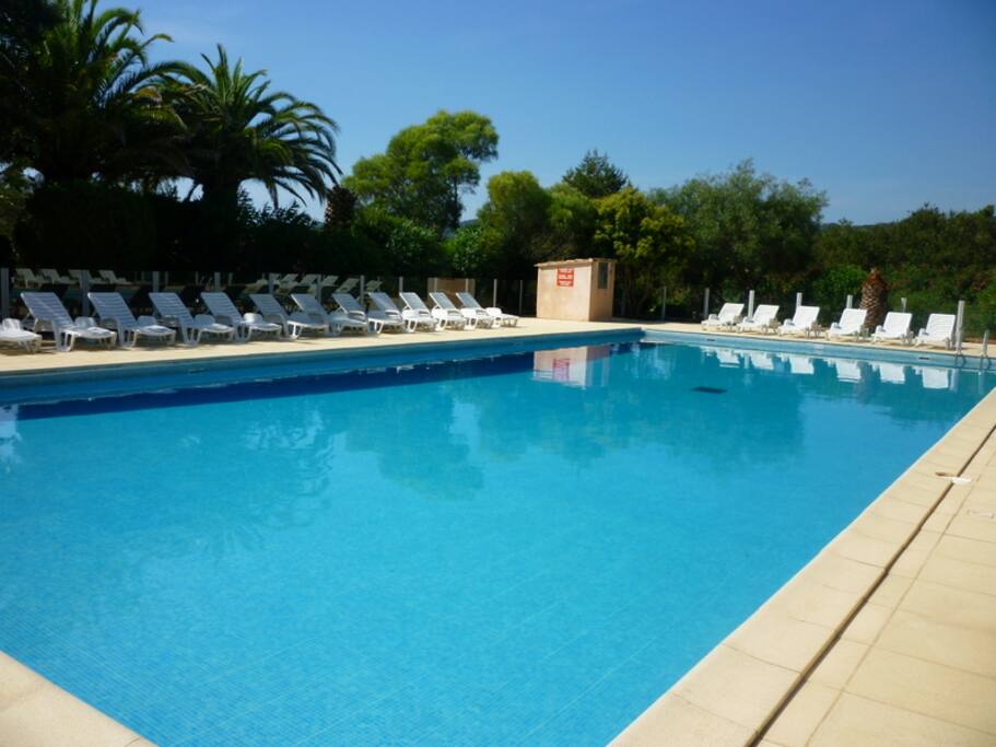 Piscine partagée