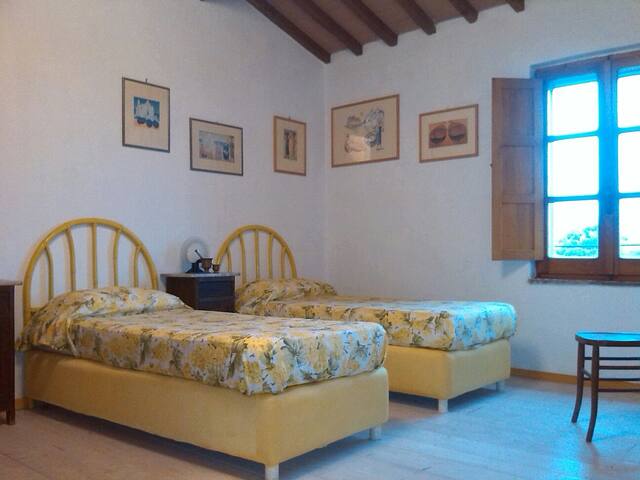 Room in rustic Maremma