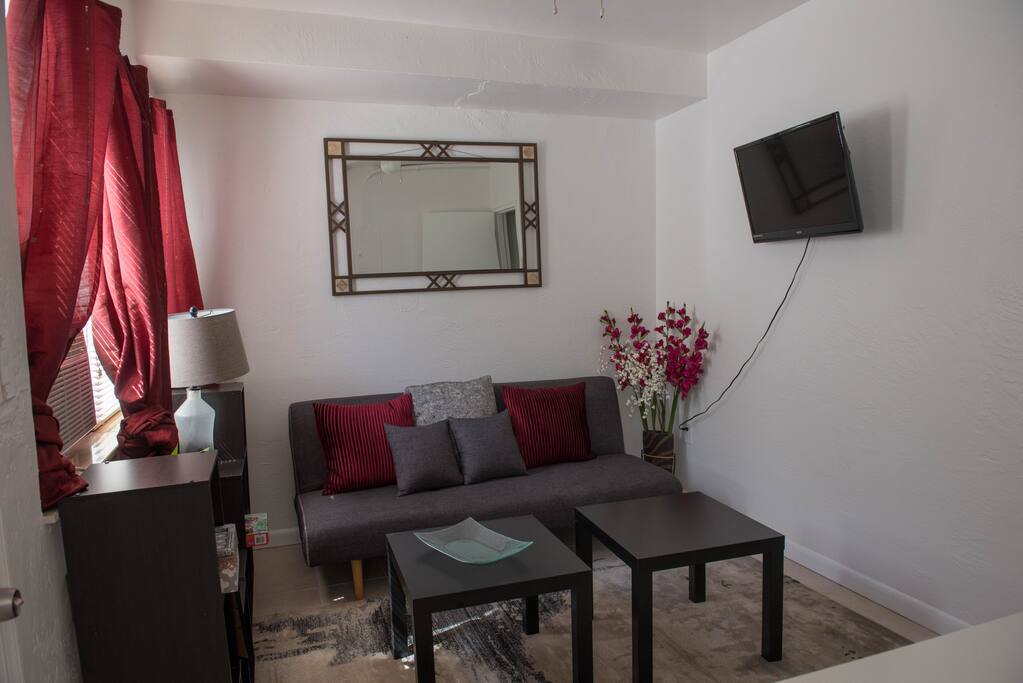 Living Room with Twin Futon