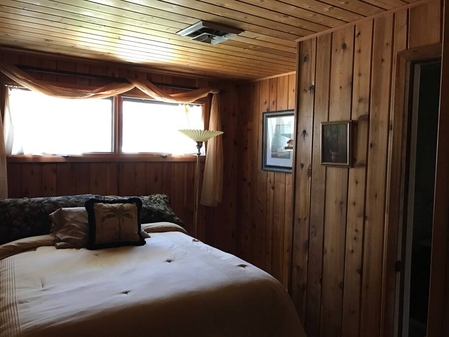 Master bedroom with master bath
