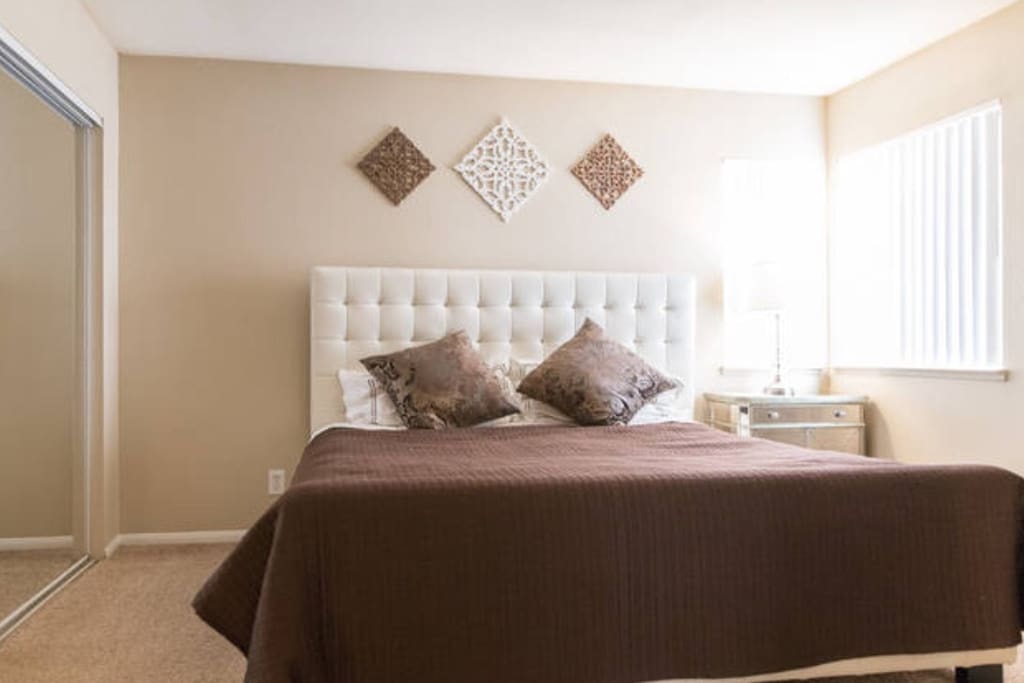 Master Bedroom with Eastern King Bed