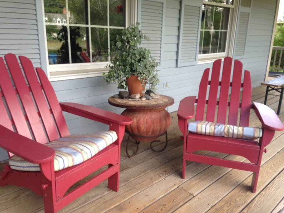 One of my favorite coffee spots - mornings are so peaceful.