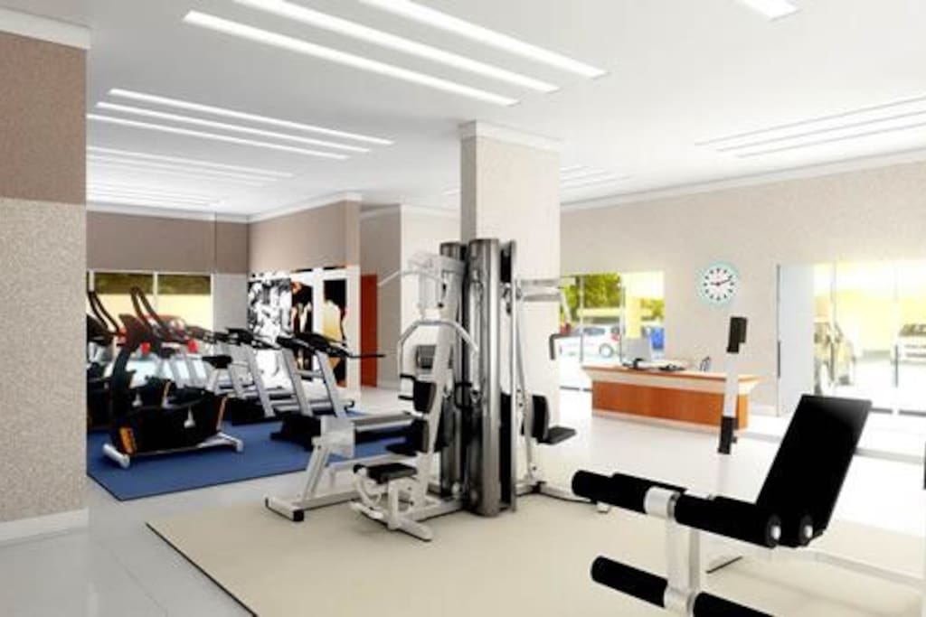 Academia super equipada