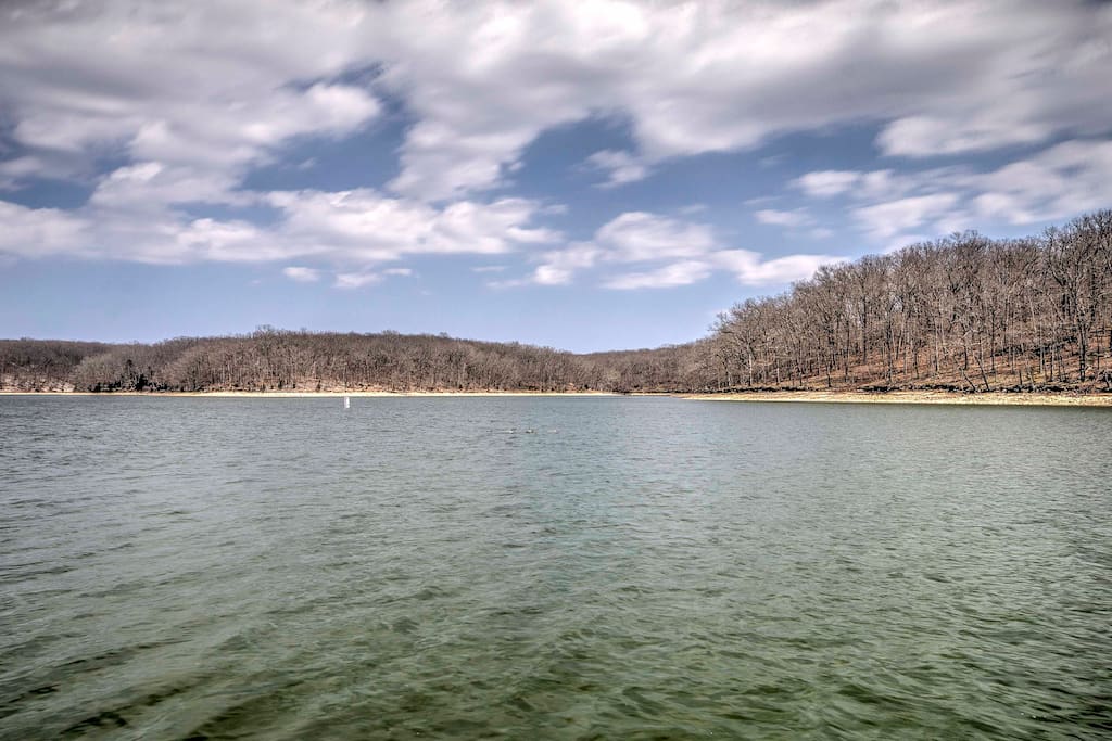 Spend your days exploring the Lake of the Ozarks and its beautiful landscape!