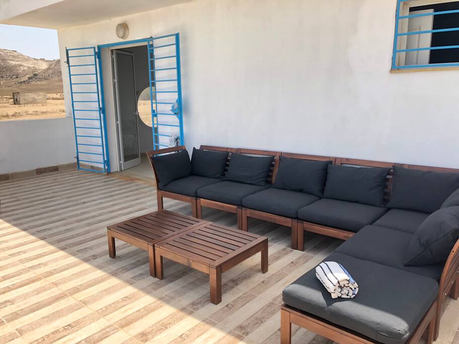 Salon sur terrasse